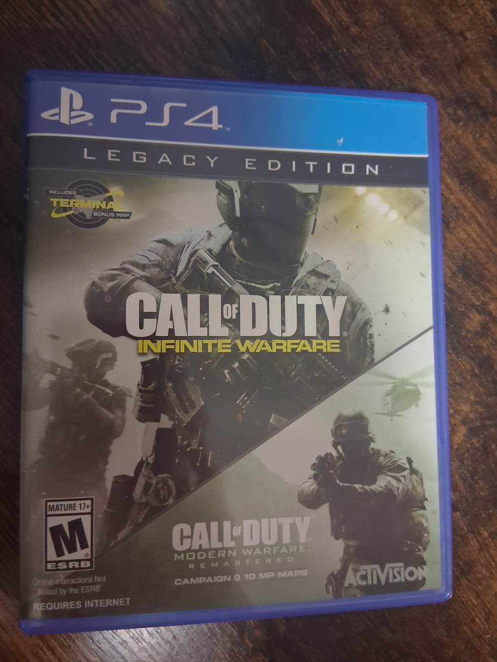 Sony PS4 Call of Duty: Infinite Warfare Legacy Edition - Blue Case